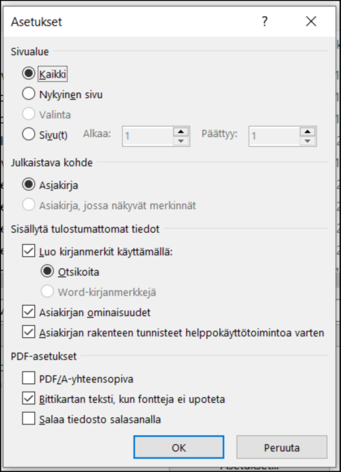 Illustrative image, the texts shown in the image in Finnish only.