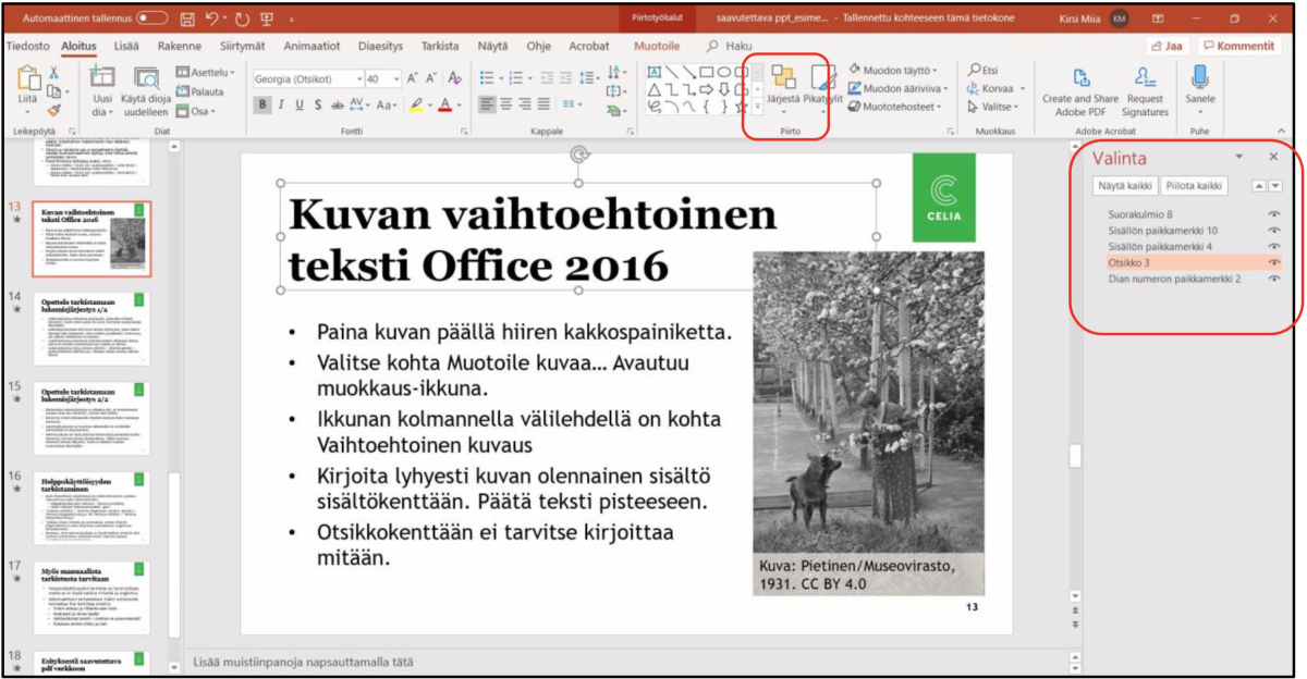 Illustrative image, the texts shown in the image in Finnish only.